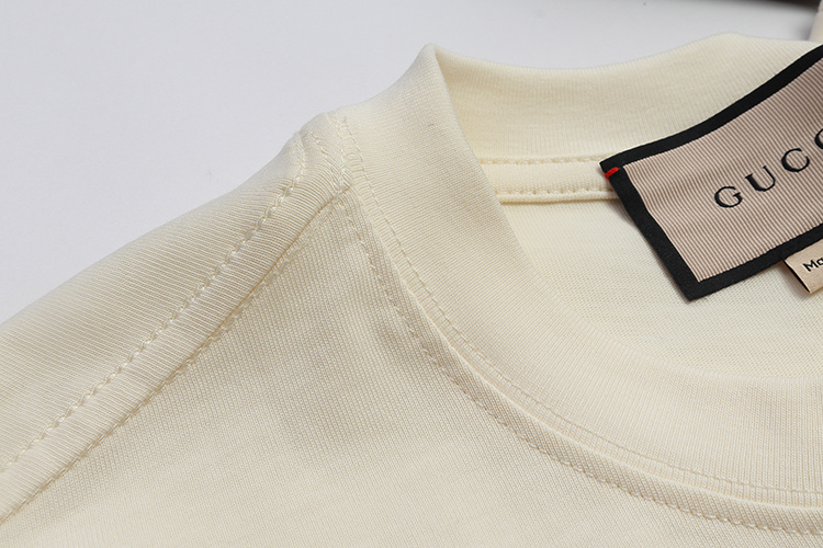 GUCCI 2024 Early Spring Heavyweight New Season Short Sleeve T-Shirt