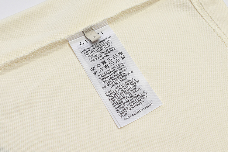 GUCCI 2024 Early Spring Heavyweight New Season Short Sleeve T-Shirt