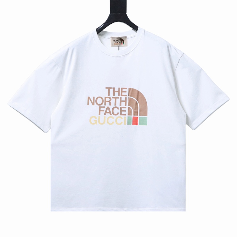 GUCCI 21SS Collaboration Print Logo Short Sleeve T-Shirt