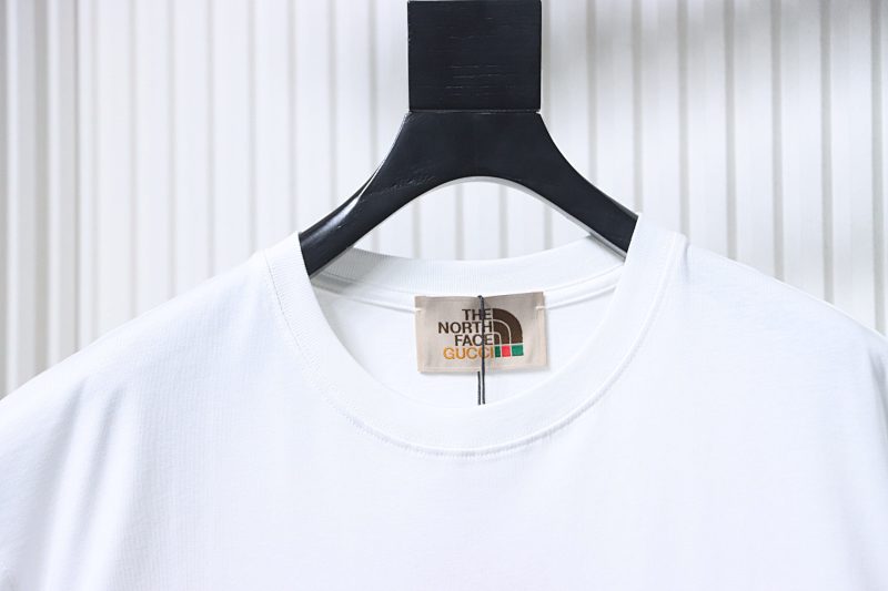 GUCCI 21SS Collaboration Print Logo Short Sleeve T-Shirt