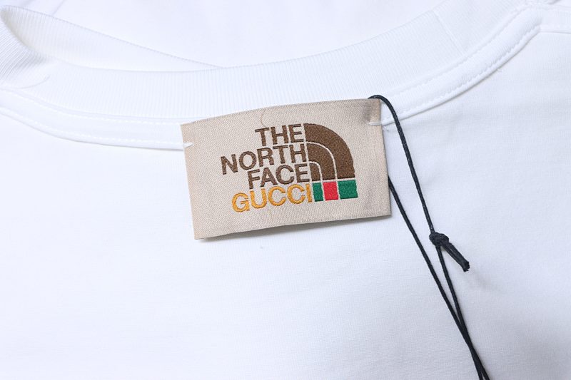 GUCCI 21SS Collaboration Print Logo Short Sleeve T-Shirt