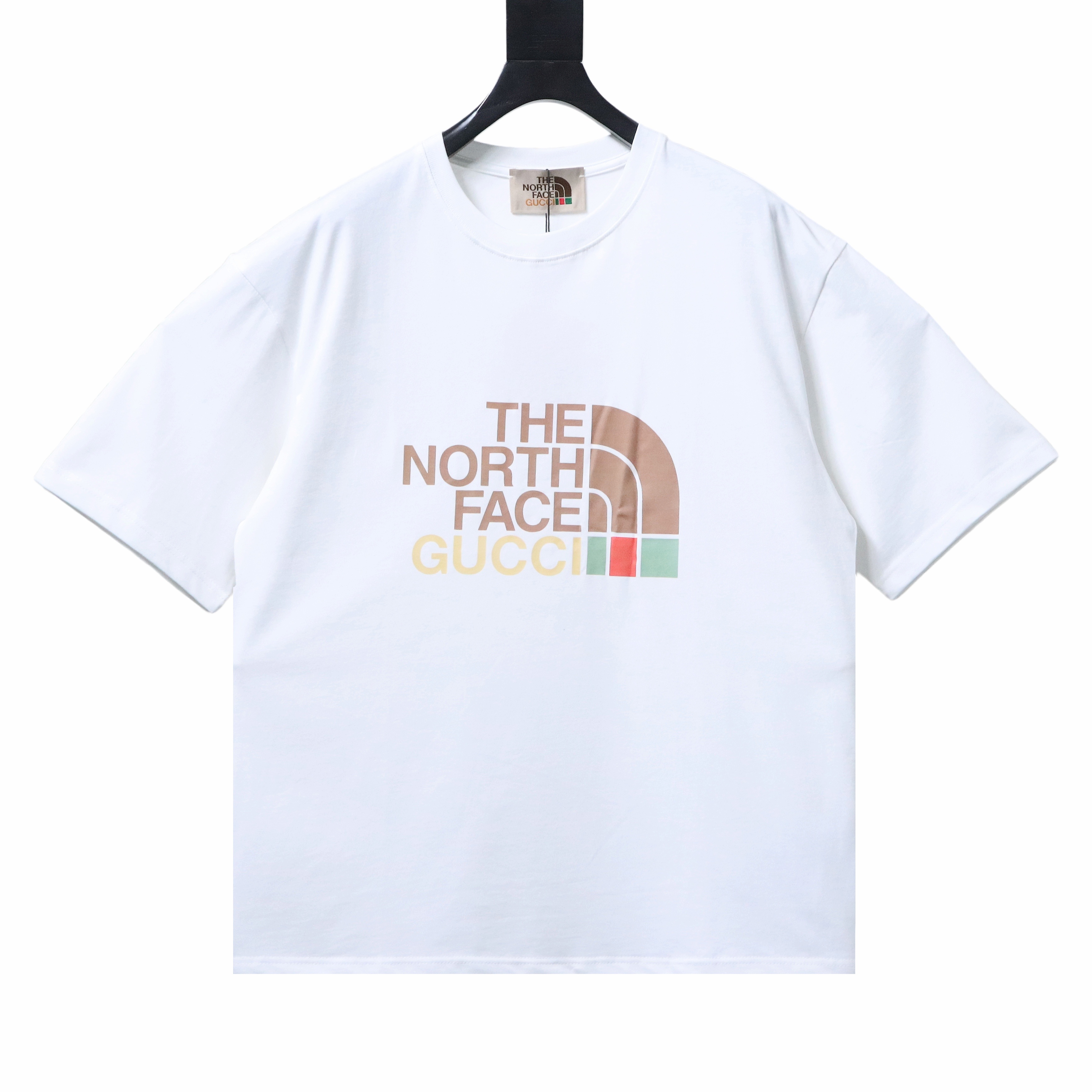 GUCCI 21SS Collaboration Print Logo Short Sleeve T-Shirt