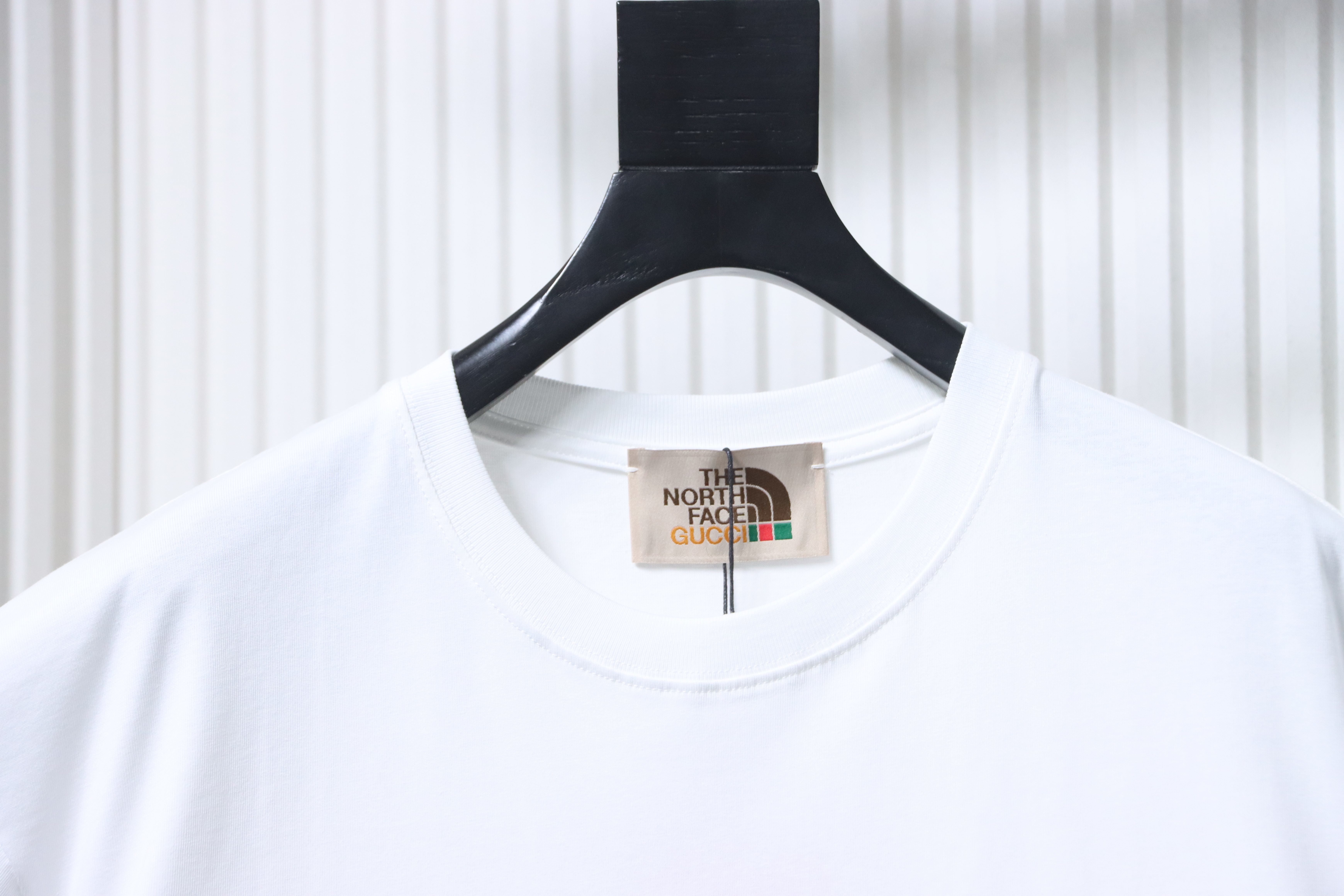 GUCCI 21SS Collaboration Print Logo Short Sleeve T-Shirt