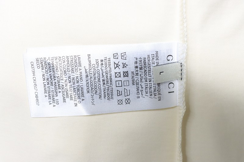 GUCCI 23SS Letter Print Gradient Lightning Short Sleeve T-Shirt Style 1