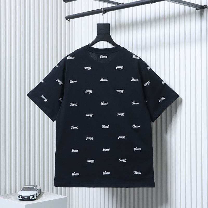 GUCCI 24SS Embroidery Logo Short Sleeve T-Shirt