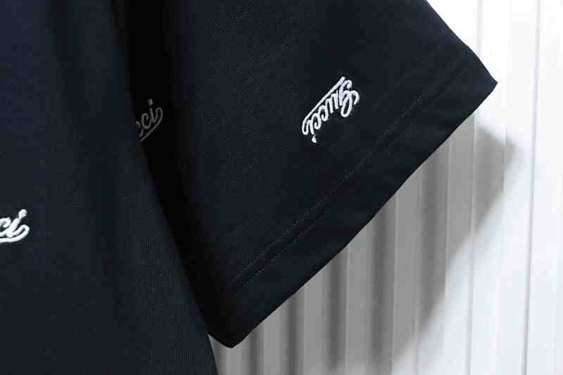 GUCCI 24SS Embroidery Logo Short Sleeve T-Shirt