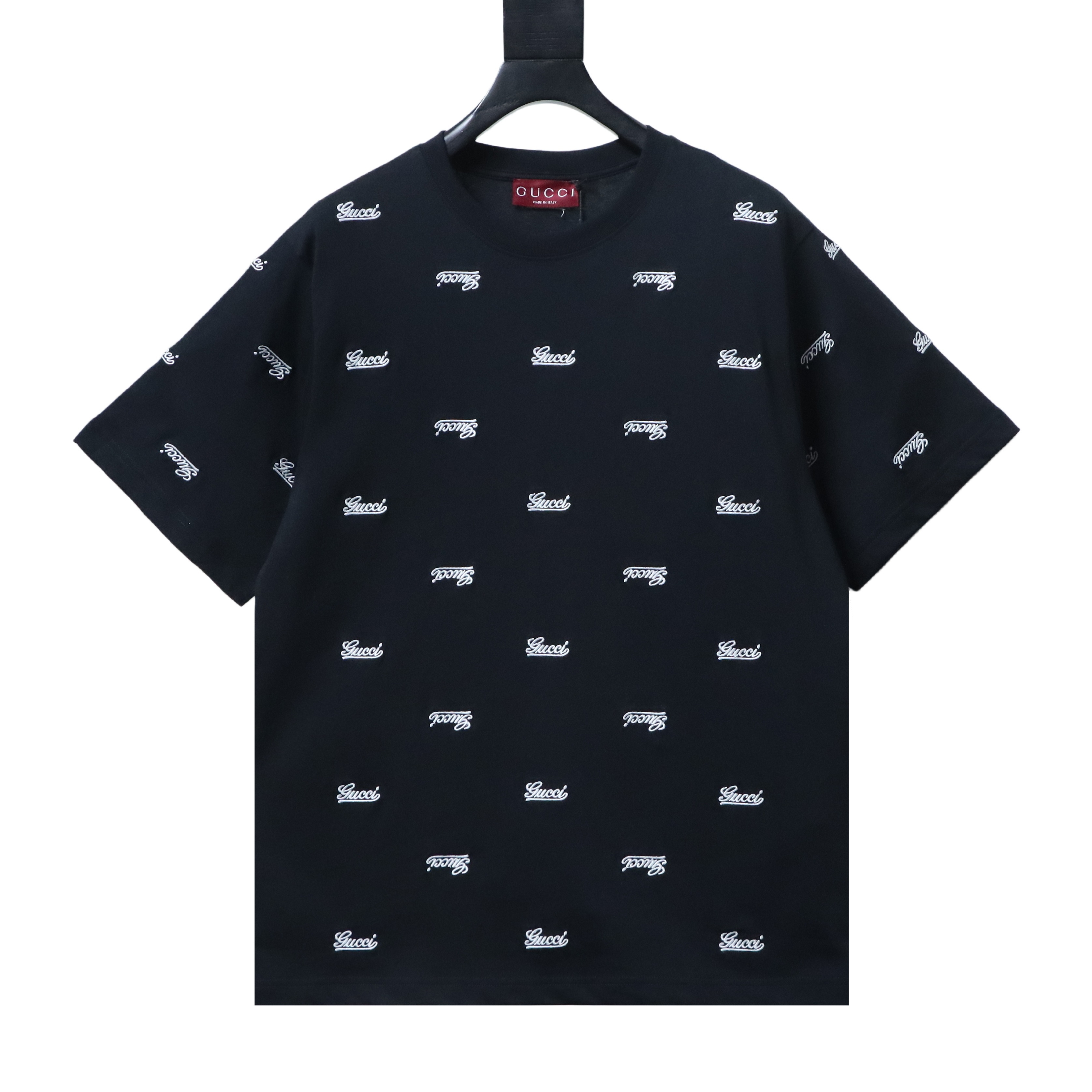 GUCCI 24SS Embroidery Logo Short Sleeve T-Shirt