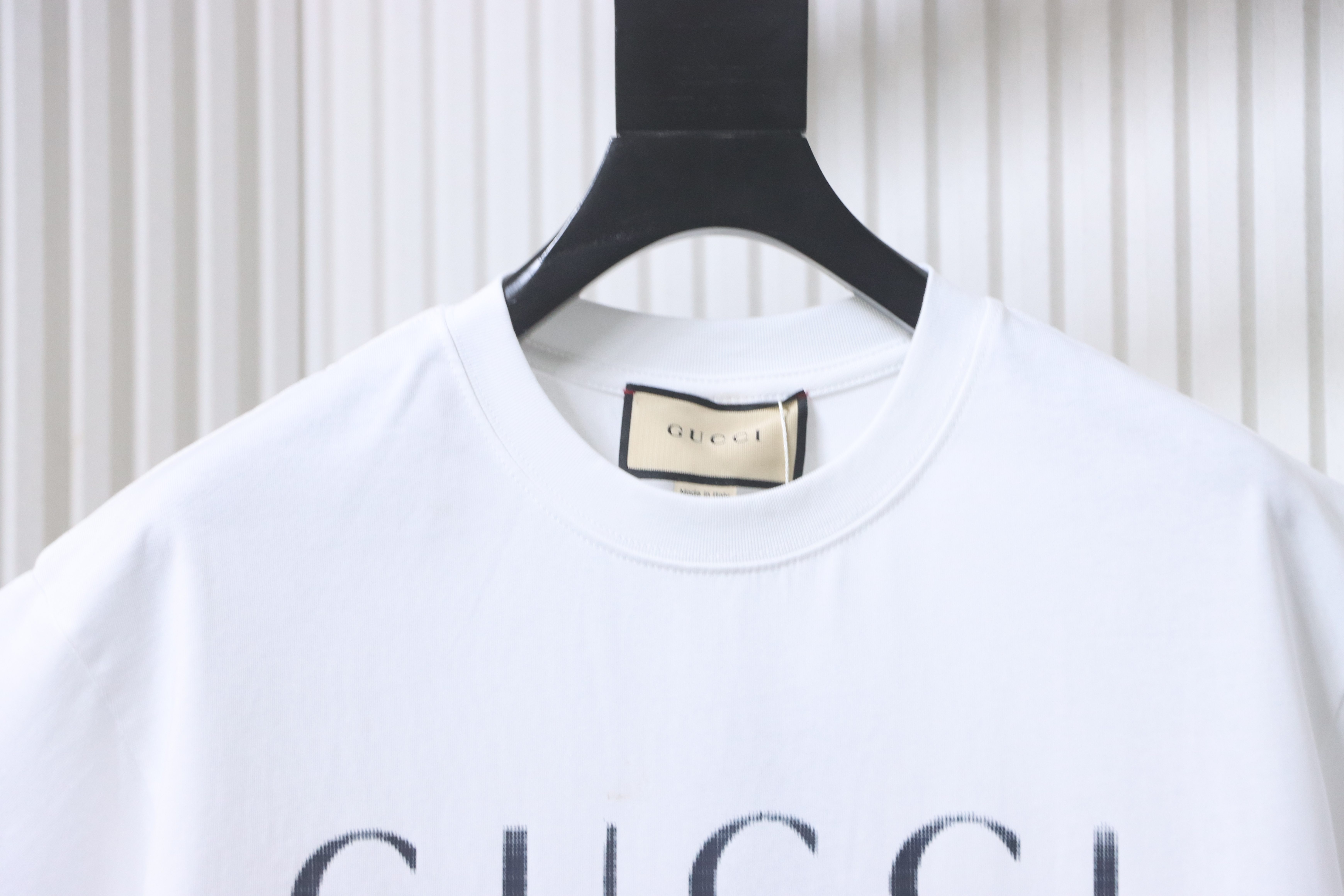 GUCCI 24SS Gradient Belt Print Short Sleeve T-Shirt Style 1
