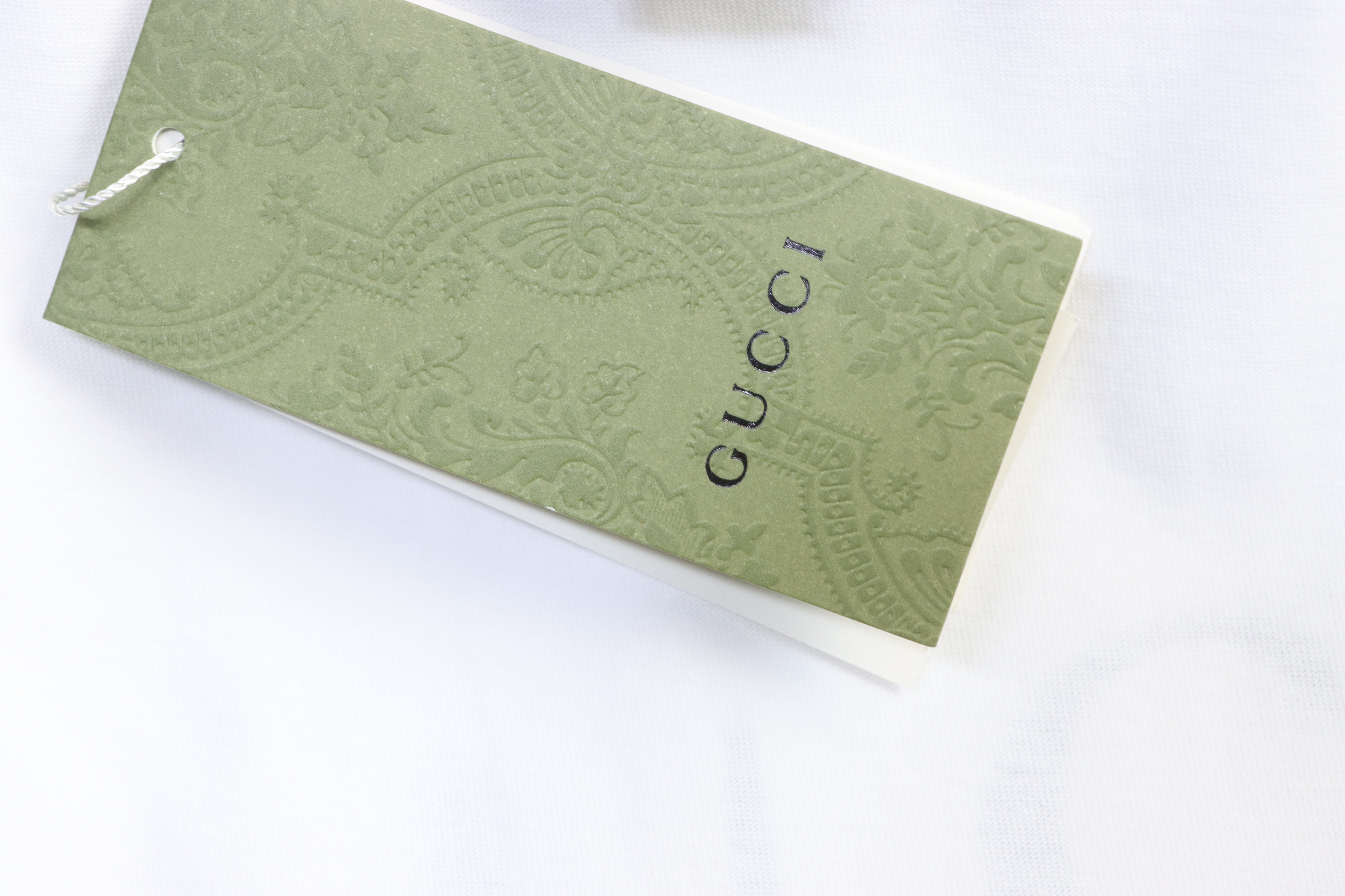 GUCCI 24SS Gradient Belt Print Short Sleeve T-Shirt Style 1