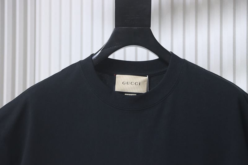 GUCCI 24SS Gradient Belt Print Short Sleeve T-Shirt Style 2