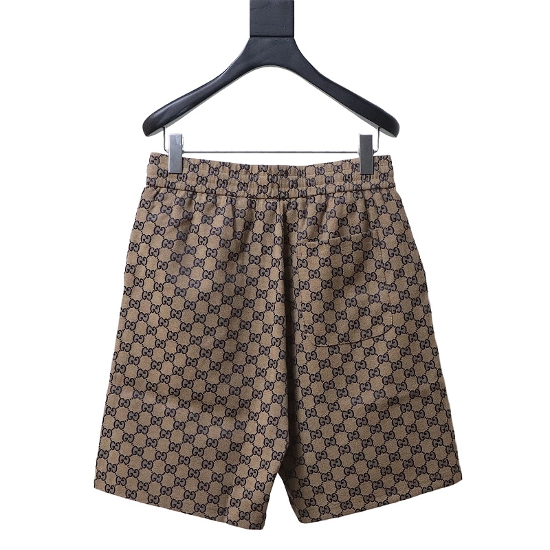 GUCCI 25SS Allover GG Monogram Denim Shorts Style 1