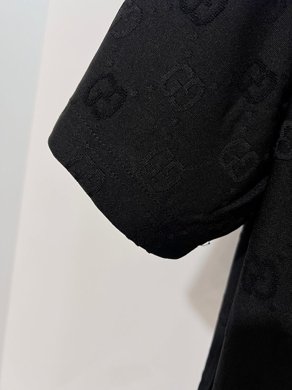 GUCCI 25SS Allover GG Monogram Denim Shorts Style 2