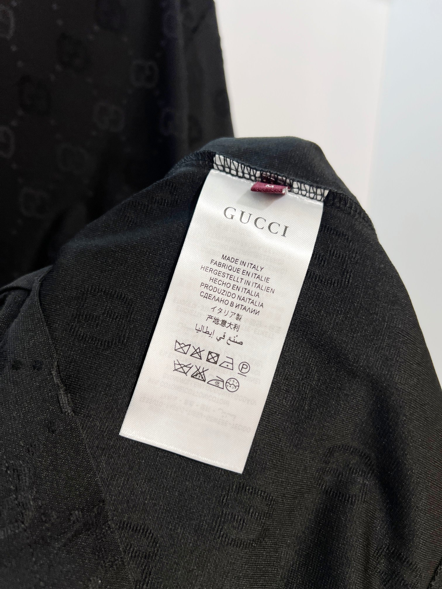 GUCCI 25SS Allover GG Monogram Denim Shorts Style 2