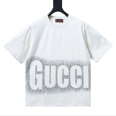 GUCCI 25SS Big Logo Short Sleeve T-Shirt Style 1 01