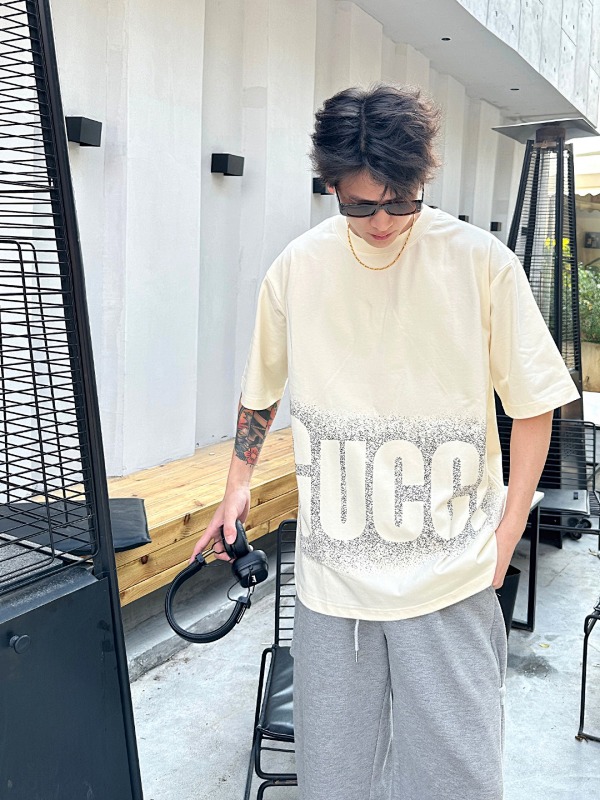 GUCCI 25SS Big Logo Short Sleeve T-Shirt Style 1