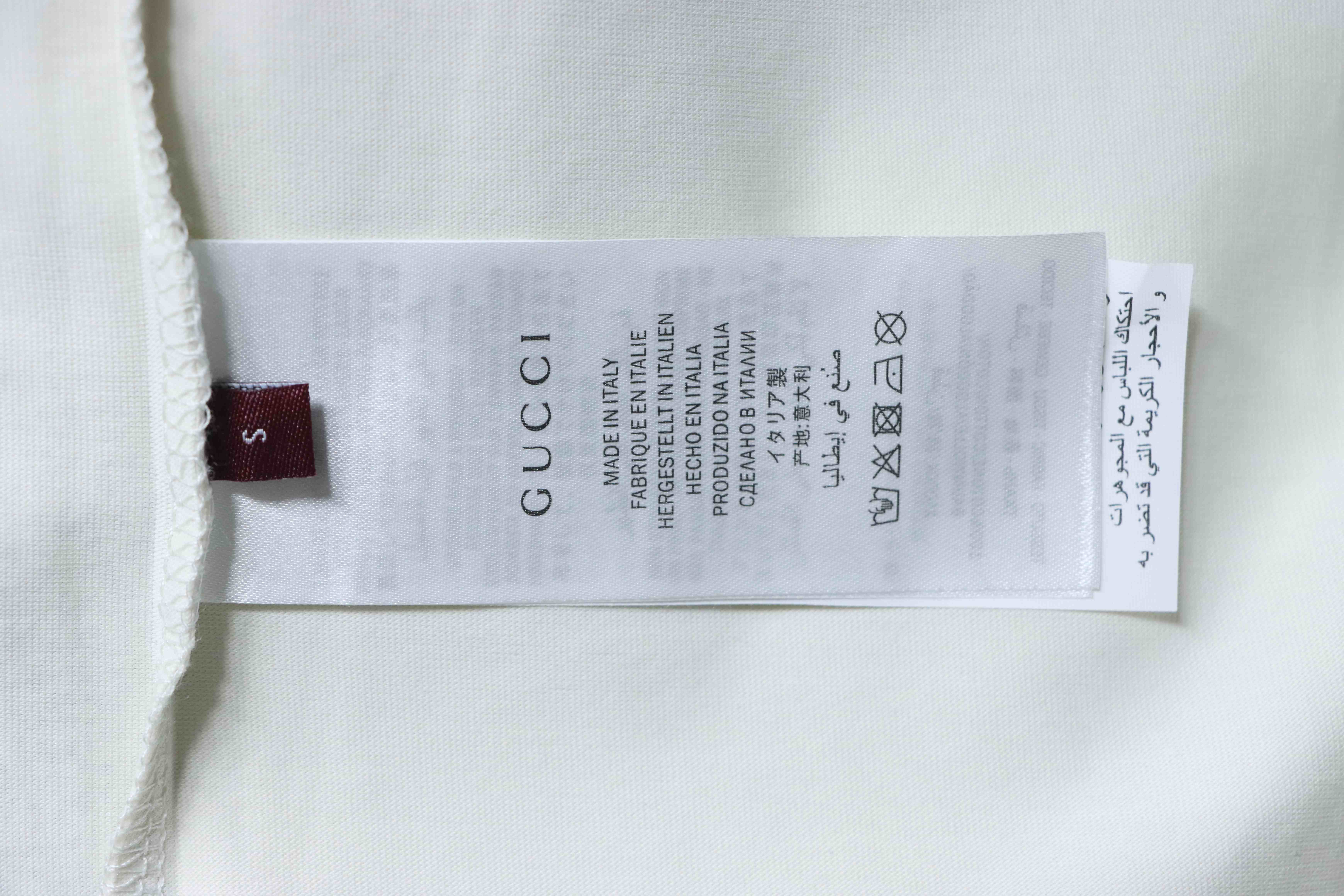 GUCCI 25SS Big Logo Short Sleeve T-Shirt Style 1