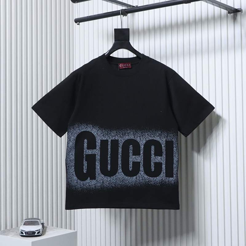 GUCCI 25SS Big Logo Short Sleeve T-Shirt Style 2