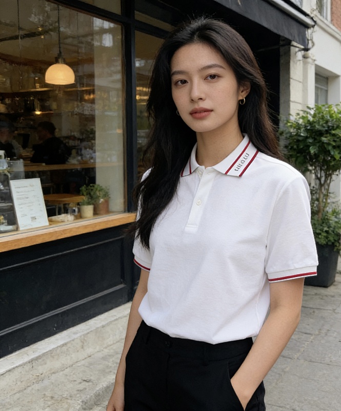 GUCCI 25SS Jacquard Short Sleeve Polo Shirt Style 1