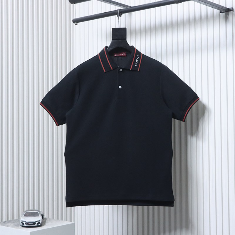 GUCCI 25SS Jacquard Short Sleeve Polo Shirt Style 2