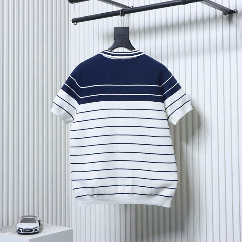 GUCCI 25SS Knit Short Sleeve Polo Shirt