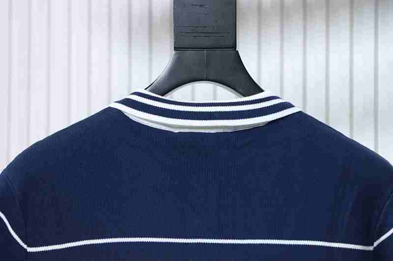 GUCCI 25SS Knit Short Sleeve Polo Shirt