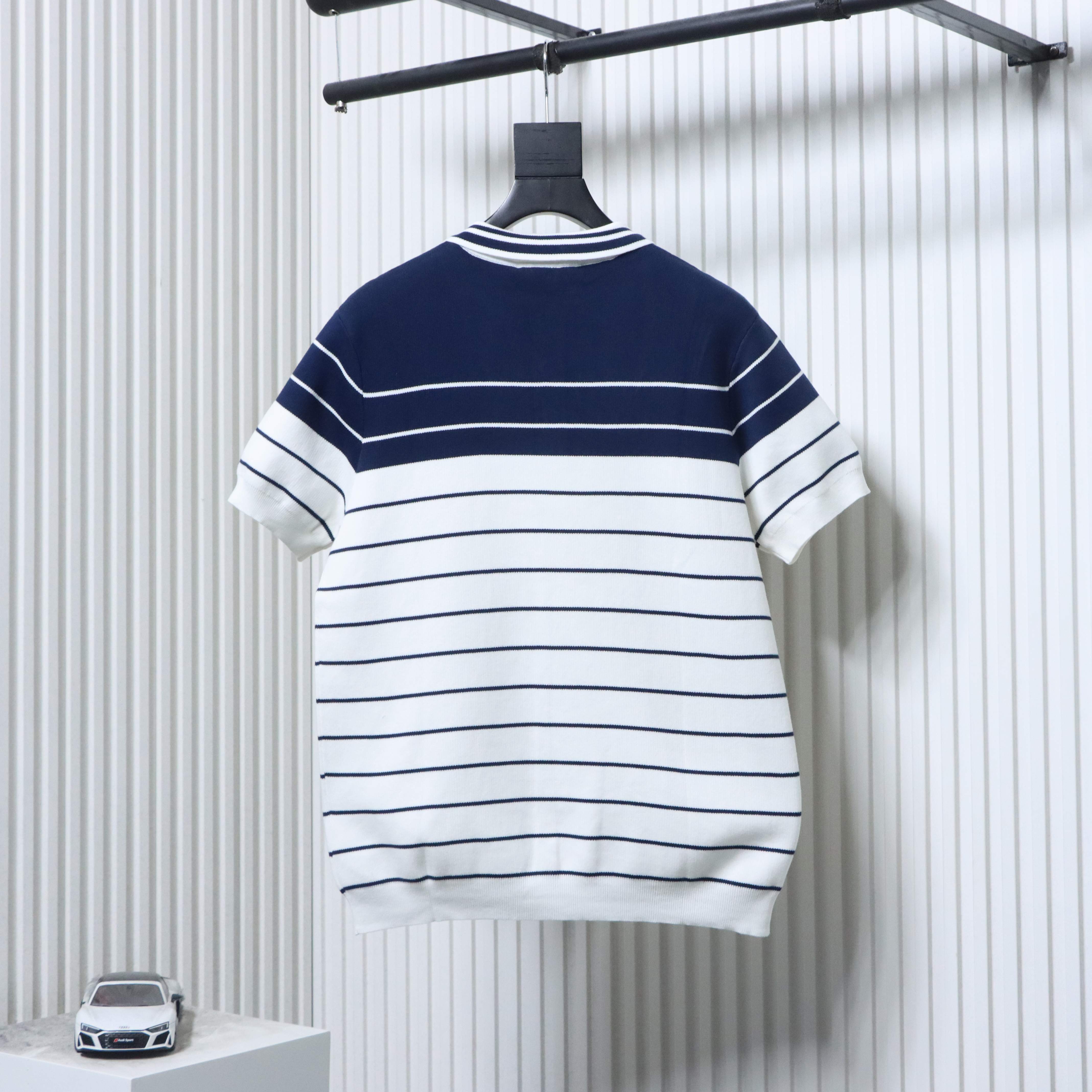 GUCCI 25SS Knit Short Sleeve Polo Shirt