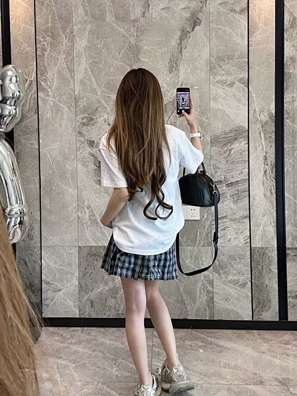 GUCCI 25SS Letter Print Short Sleeve Polo Shirt