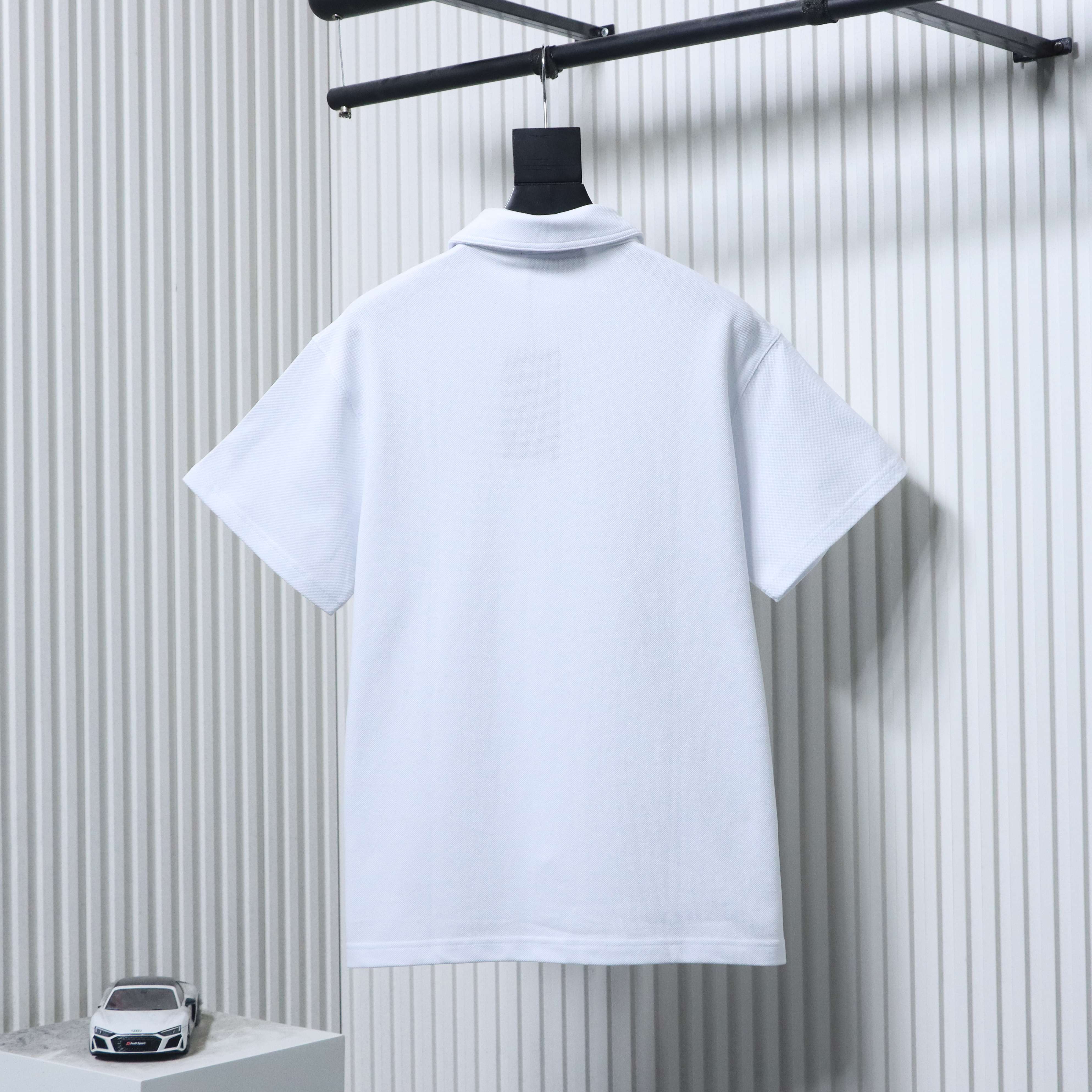 GUCCI 25SS Letter Print Short Sleeve Polo Shirt