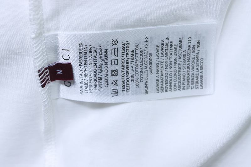 GUCCI 26SS Big Logo Print Short Sleeve T-Shirt Style 1
