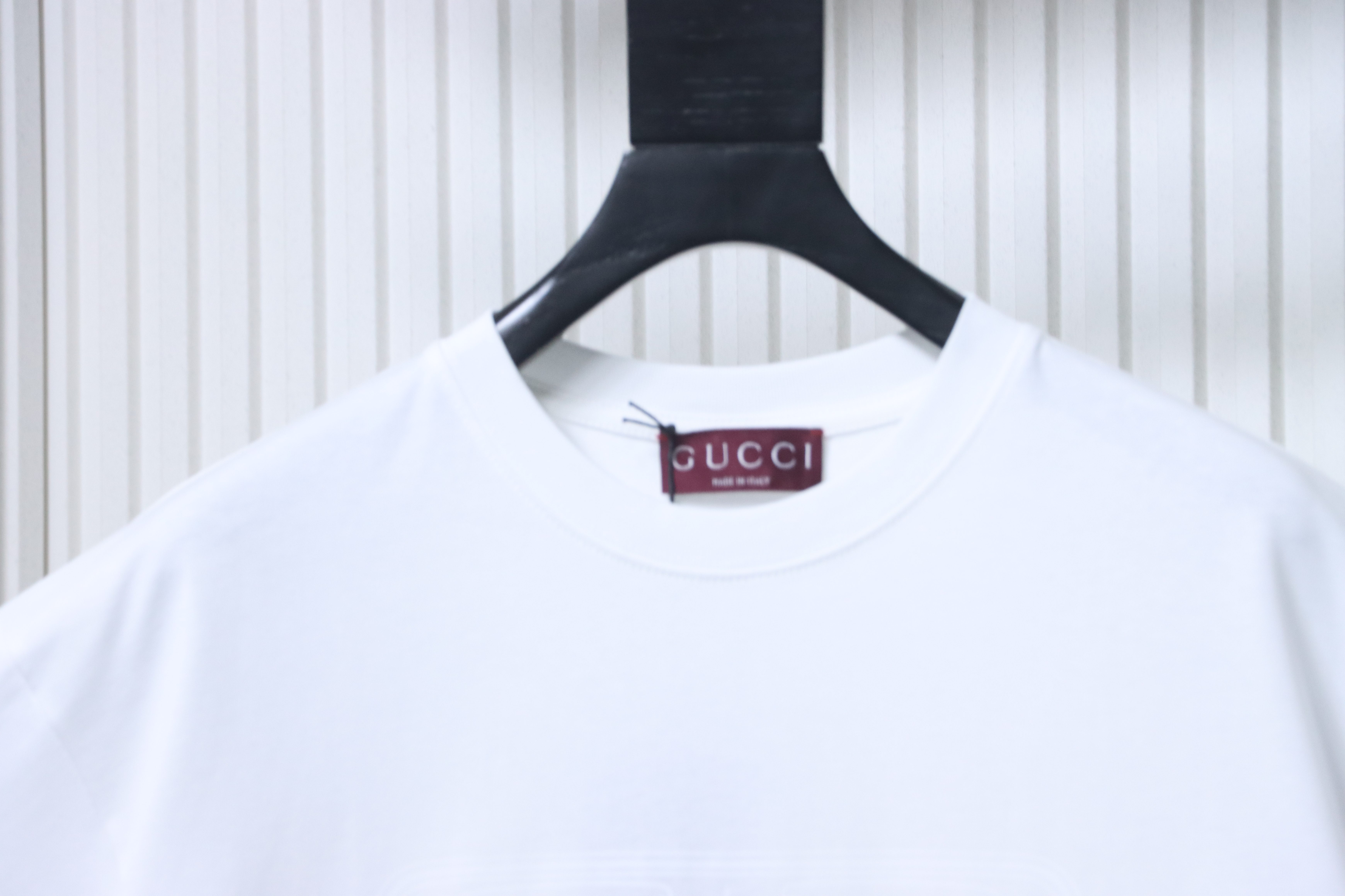 GUCCI 26SS Big Logo Print Short Sleeve T-Shirt Style 1