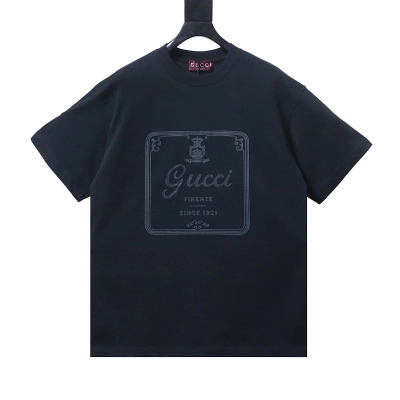 GUCCI 26SS Big Logo Print Short Sleeve T-Shirt Style 2 01