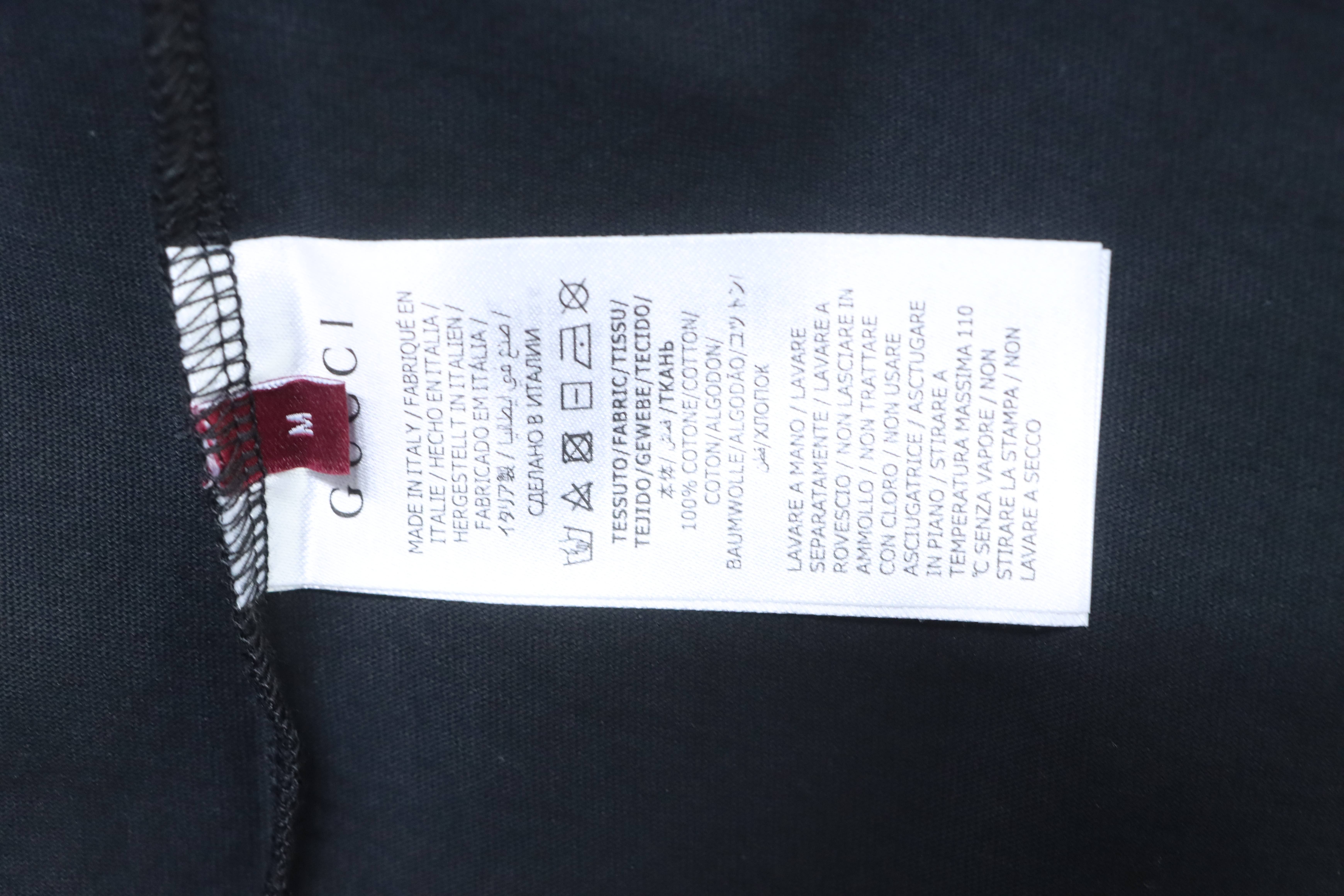 GUCCI 26SS Big Logo Print Short Sleeve T-Shirt Style 2