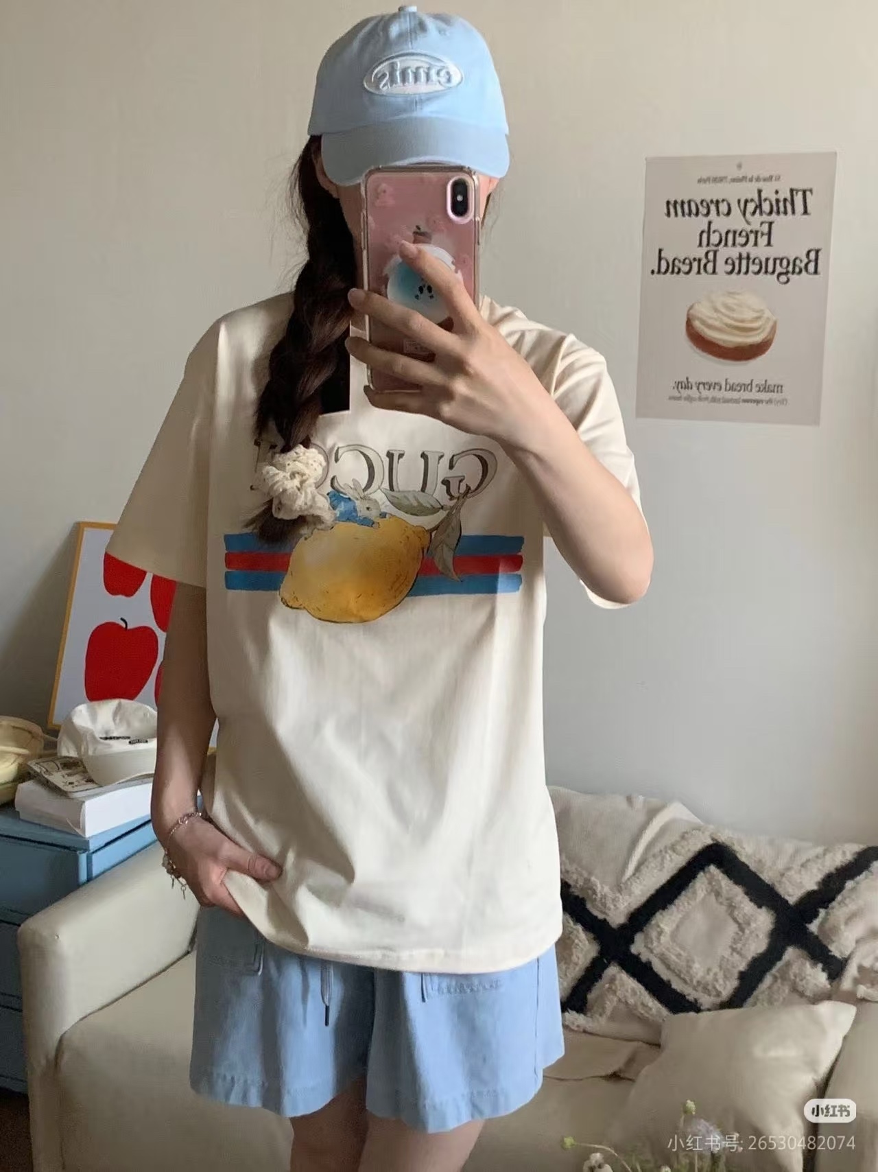GUCCI 26SS Cartoon Series Short Sleeve T-Shirt Style 1