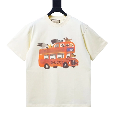 GUCCI 26SS Cartoon Series Short Sleeve T-Shirt Style 2 01