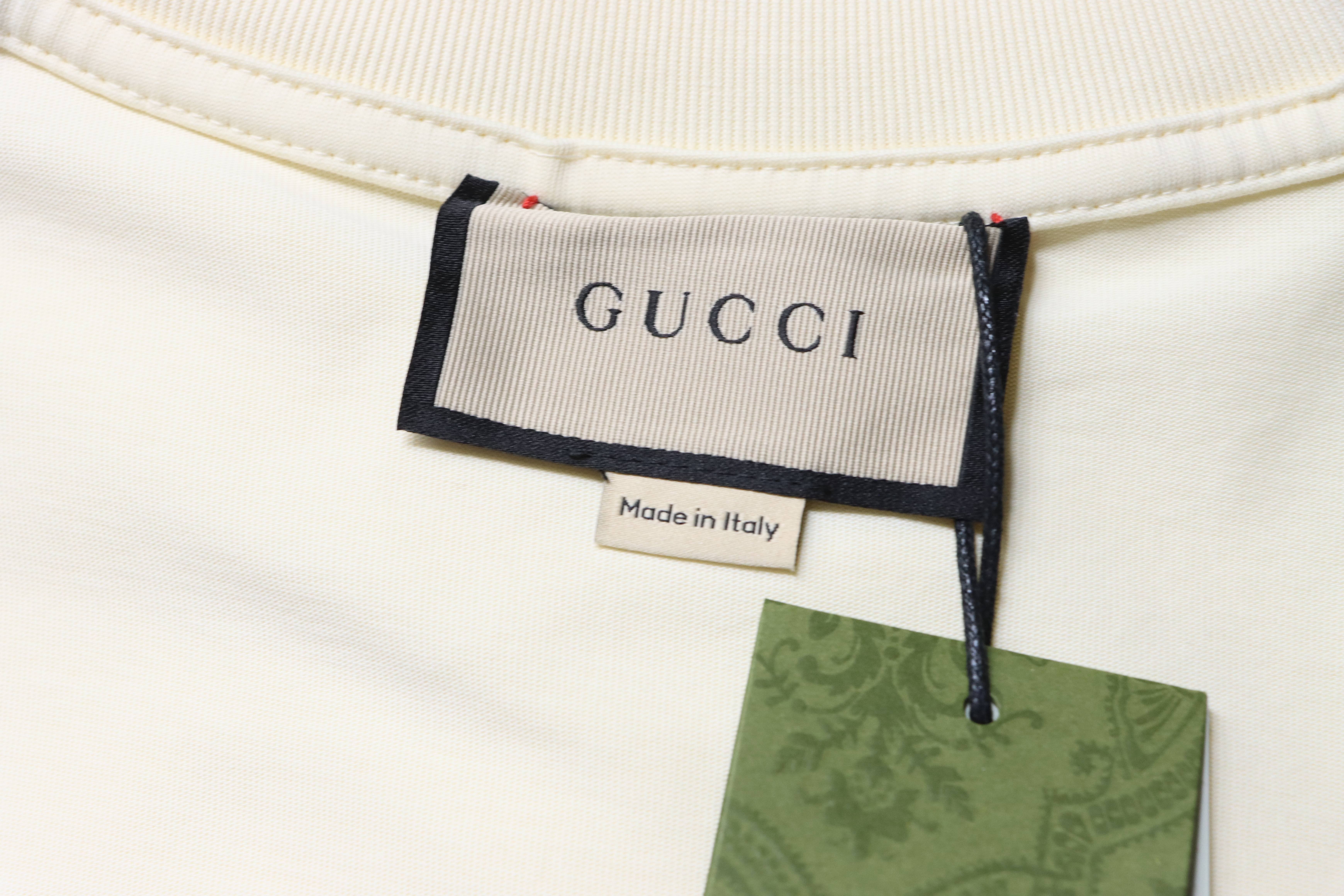 GUCCI 26SS Cartoon Series Short Sleeve T-Shirt Style 4
