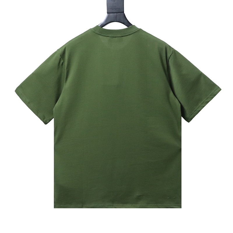 GUCCI 26SS Double G Embroidery Short Sleeve T-Shirt Style 1