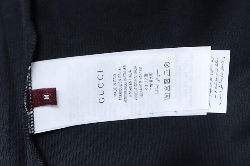 GUCCI 26SS Double G Embroidery Short Sleeve T-Shirt Style 2