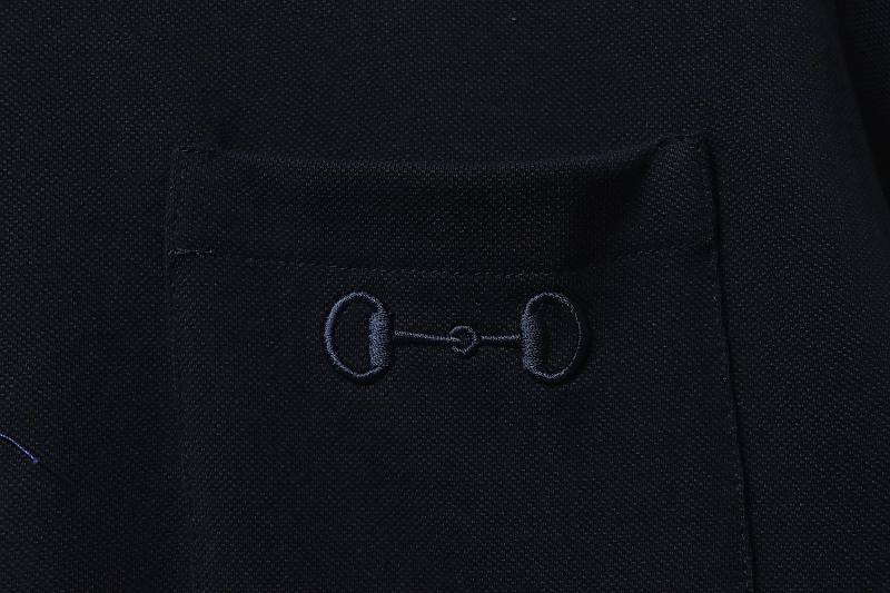 GUCCI 26SS Horsebit Embroidery Short Sleeve T-Shirt Style 1