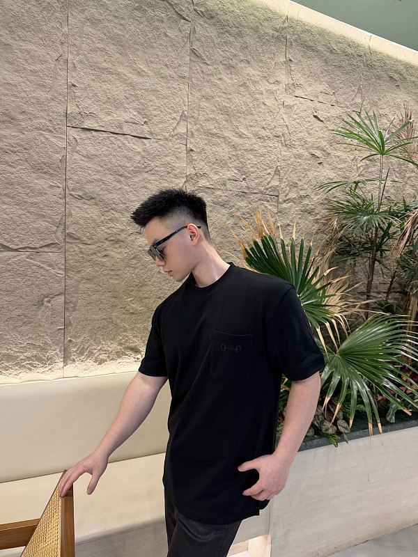 GUCCI 26SS Horsebit Embroidery Short Sleeve T-Shirt Style 1