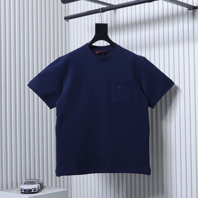 GUCCI 26SS Horsebit Embroidery Short Sleeve T-Shirt Style 2