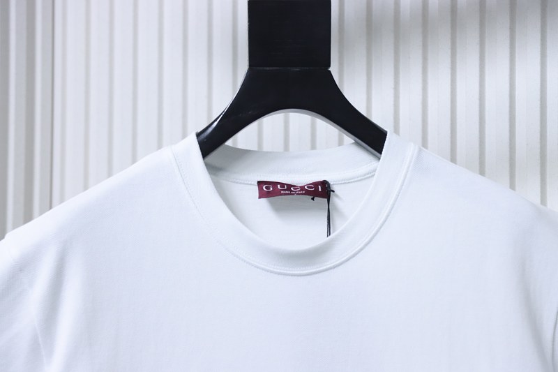 GUCCI 26SS Horsebit Embroidery Short Sleeve T-Shirt Style 3