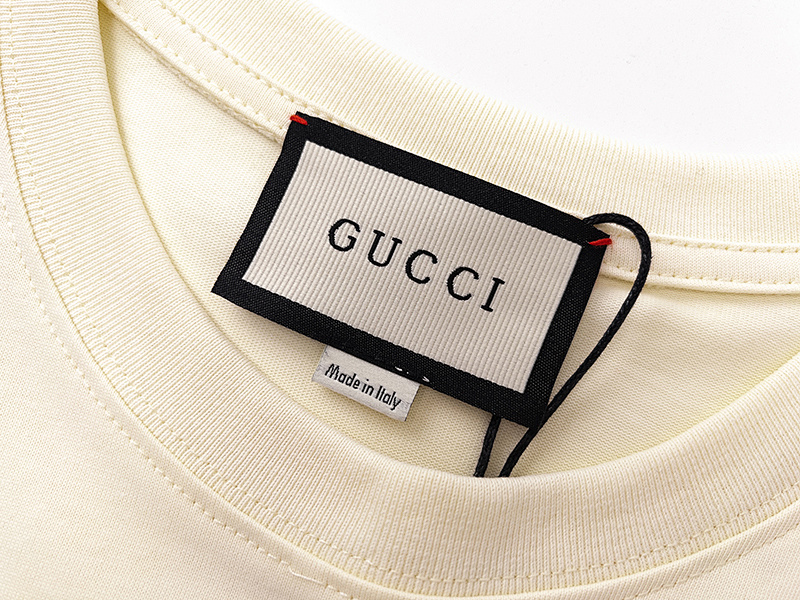 GUCCI Apricot Short Sleeve T-Shirt Style 560