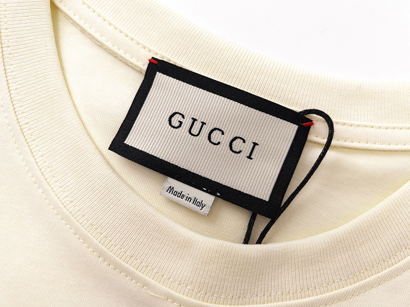 GUCCI Apricot Short Sleeve T-Shirt Style 560