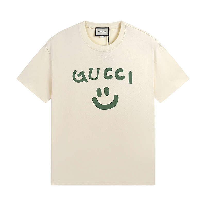 GUCCI Black Apricot Short Sleeve T-Shirt Style 503