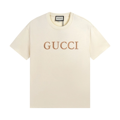 GUCCI Black Apricot Short Sleeve T-Shirt Style 508 02