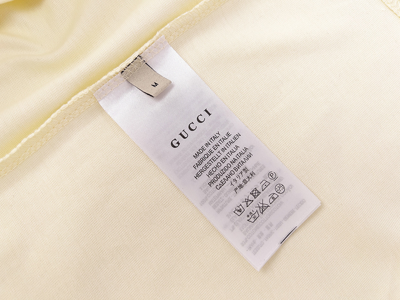 GUCCI Black Apricot Short Sleeve T-Shirt Style 508