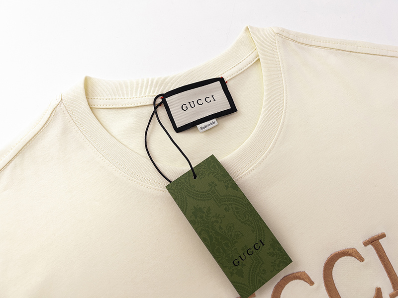 GUCCI Black Apricot Short Sleeve T-Shirt Style 508