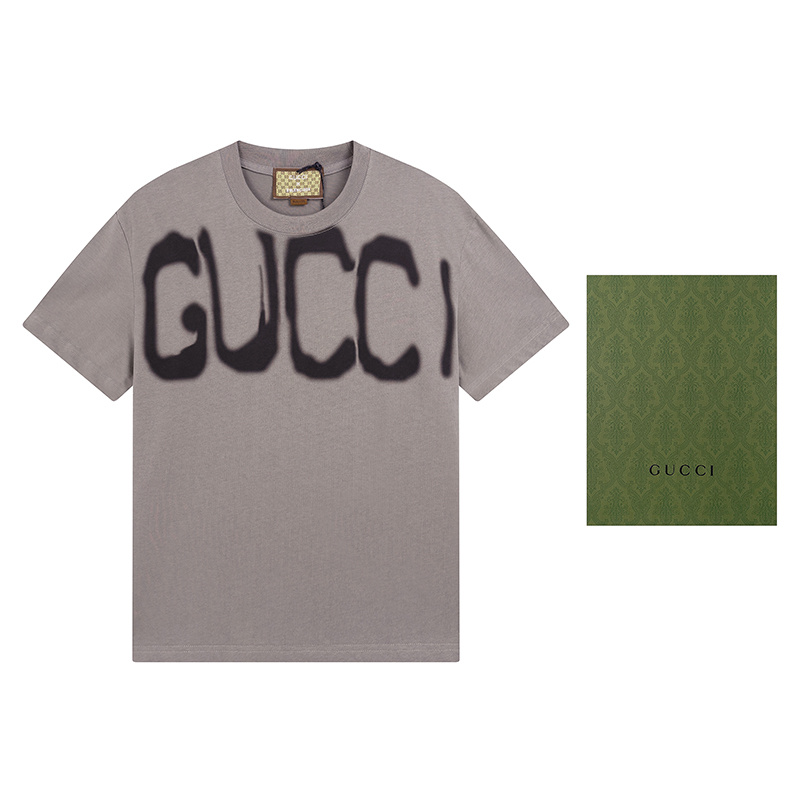 GUCCI Black White Short Sleeve T-Shirt Style 512