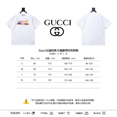 GUCCI Cartoon Print Short Sleeve T-Shirt 02