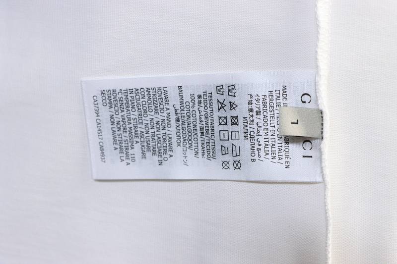 GUCCI Cartoon Print Short Sleeve T-Shirt